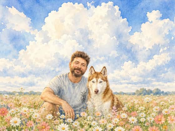 The Wildflower Field - Front, landscape