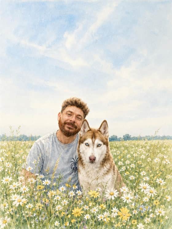 The Wildflower Field - Front