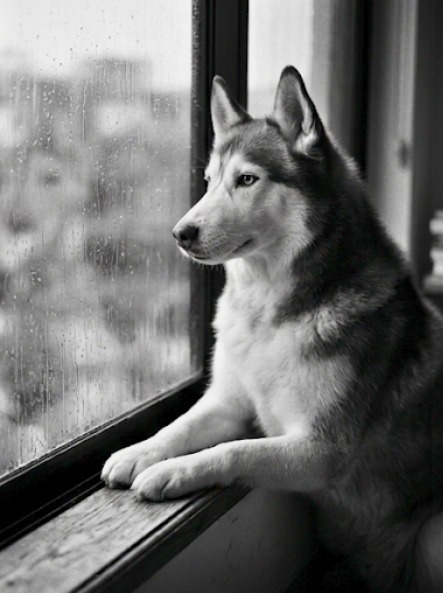 Elsa — Rainy Window 1